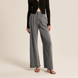 Abercrombie tailored wide leg pant